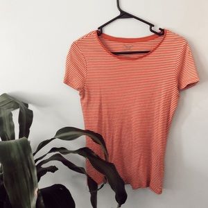 Red&White Striped T-shirt